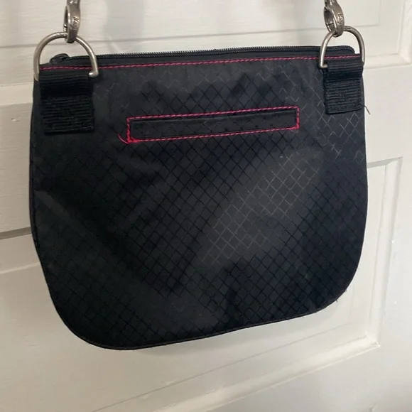 Thirty One Crossbody Shoulder Handbag Purse - Black - Picture 3 of 5